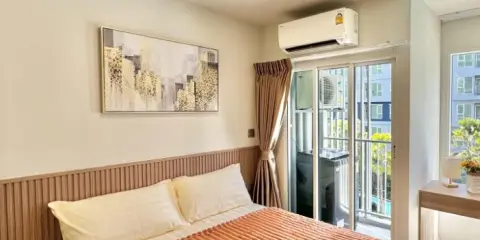 ให้เช่า เคฟ ทาวน์ ไอส์แลนด์ วิวสระ กั้นแยกห้องเป็นสัดส่วน Fully Furnished สนใจรีบจองเลย ด่วนๆ