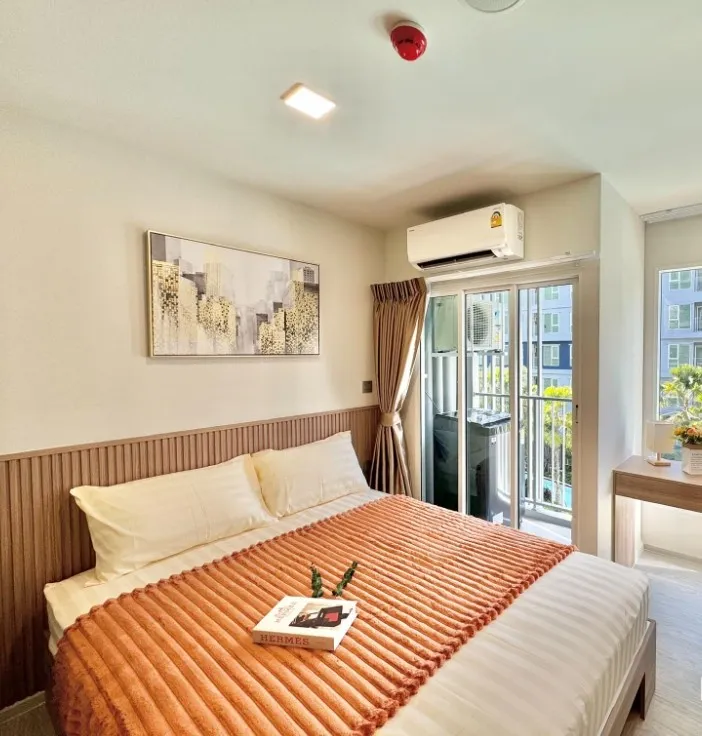 ให้เช่า เคฟ ทาวน์ ไอส์แลนด์ วิวสระ กั้นแยกห้องเป็นสัดส่วน Fully Furnished สนใจรีบจองเลย ด่วนๆ