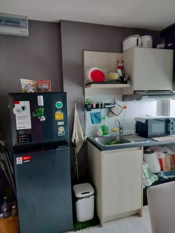 ขายด่วน Aspire Rattanatibet 2 1 ห้องนอน 1 ห้องน้ำ ชั้น 17 อาคาร A สิ่งอำนวยความสะดวกครบ วิวเมือง