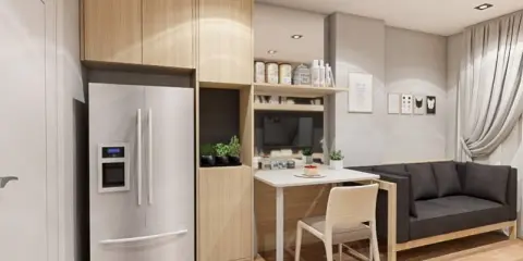 -เช่า lumpini place bangna km.3 ชั้น5 ตึกA ห้องแต่งครบสุดๆ บิ้ลท์อินจัดเต็ม ใช้สอยจุใจ ห้ามพลาดสุดๆ-
