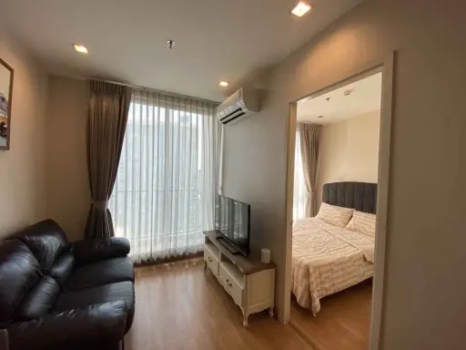 Condo for rent or sale, Q house Sukhumvit 79, size 31 sq m, fully furnished, beautiful view, with washing machine. Move it, don't hesitate. images