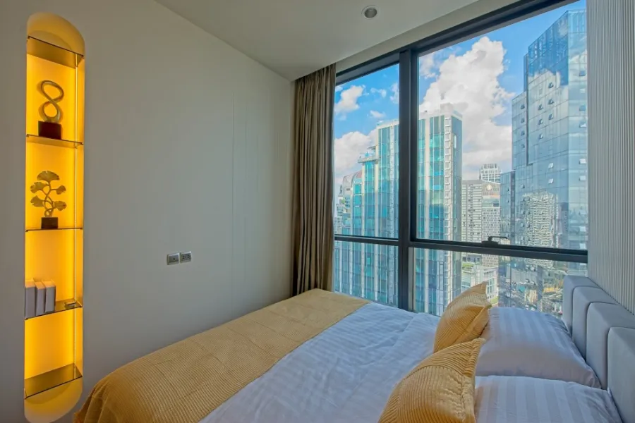 ขายคอนโด ดิ เอส สุขุมวิท 36 ห้องแต่งน่าอยู่ บิ้วอินท์จัดเต็ม Fully Furnished ลากกระเป๋าเข้าอยู่ได้