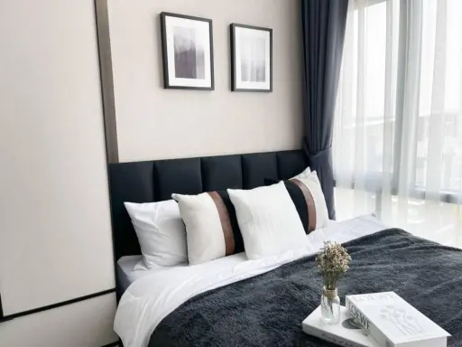 For rene Metro Sky Prachachuen, nice decorated room, fully furnished, complete with electrical appliances If you miss it, you will regret it.