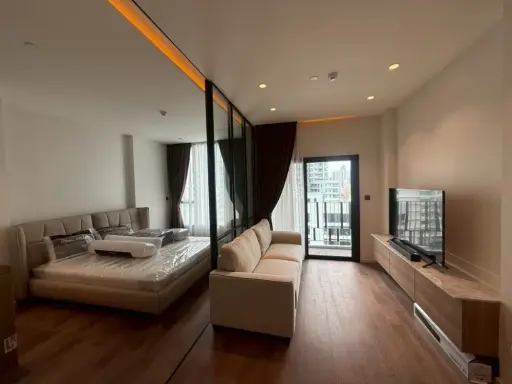 ให้เช่า MUNIQ Sukhumvit 23 1 ห้องนอน 1 ห้องน้ำ พื้นที่ใช้สอยเยอะ เฟอร์ครบ จองเลย