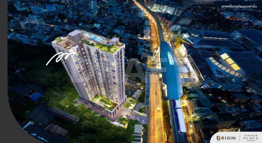 ขายดาวน์ Origin Place Phetkasem ห้องชั้น 22 วิวสวย ไม่บล็อค สิ่งอำนวยความสะดวกครบครัน จองเลย