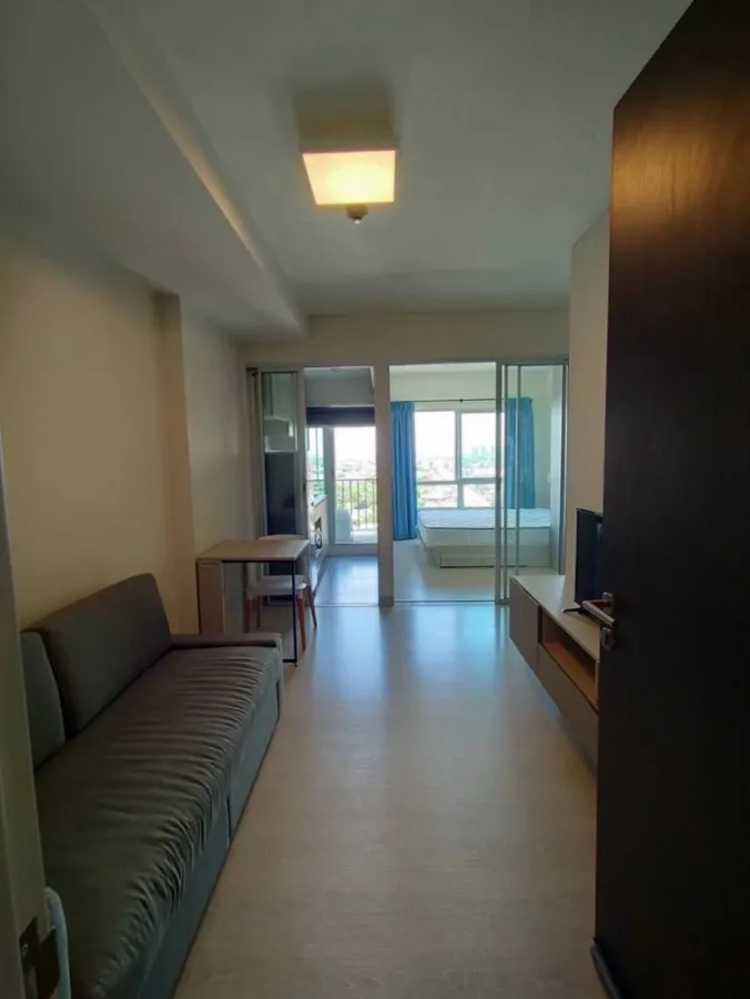 For rent Niche id ปากเกร็ด สเตชั่น ชั้นสูง นอนดู city view ชิวๆ ไม่มีตึกบัง ย้ายด่วนๆเลย ก้อนพลาด