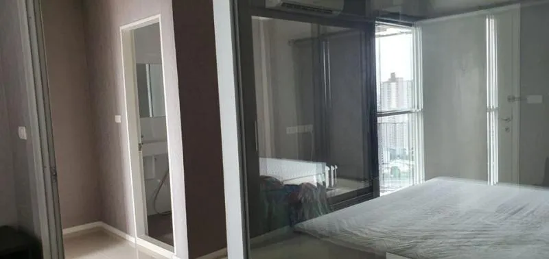 ให้เช่า Aspire Sukhumvit 48 ชั้น 27 วิวเมือง ไม่บล็อควิว ระเบียงกว้าง มีเครื่องซักผ้า แบบนี้ต้องจอง