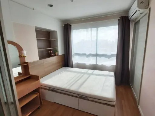 Sale Lumpini Park Rama 9-Ratchada, corner room, great view, best location, to live by yourself or to invest Guarantee that it's worth it. images