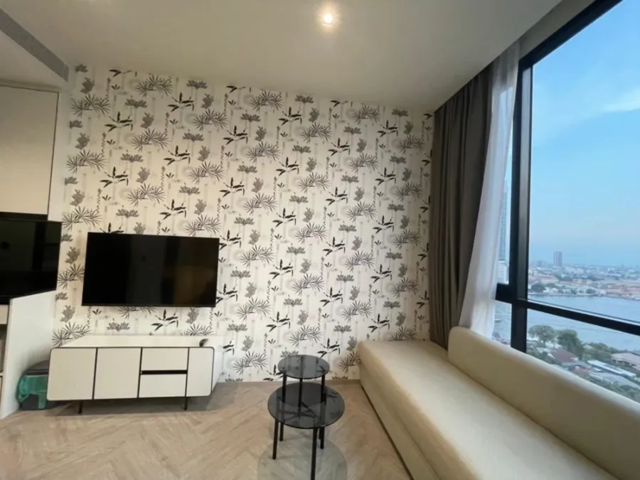 ให้เช่า Chapter Charoennakhon- Riverside ชั้น 16 วิวสวย ห้องตกแต่งสไตล์มินิมอล โมเดิร์น สนใจจองเลย
