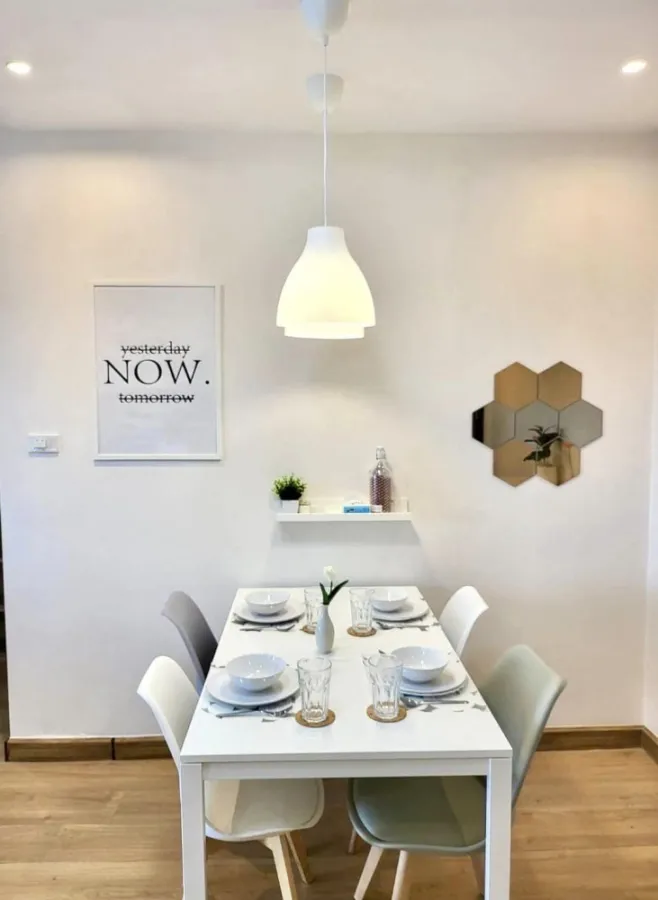 For rent Supalai Vista Sriracha - Laem Chabang Port Intersection, high floor room, open to the breeze all day, book now.