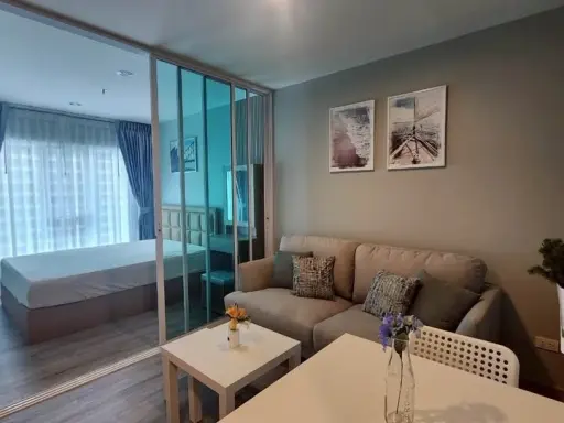 ปล่อยเช่าคอนโด Regent Home Bangna ห้องกั้นแยกเป็นสัดส่วน แบ่งโซนชัดเจน สะดวกครบจบที่นี่ พลาดแล้วจะเสียดาย images