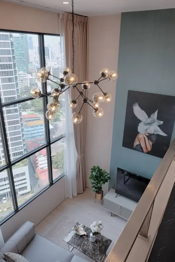 ให้เช่า Knightsbridge Prime Sathorn ชั้นสูง วิวเมืองสวยจึ้งมาก ตกแต่งสวยสบายตา น่าอยู่ขนาดนี้ต้องจองแล้ว