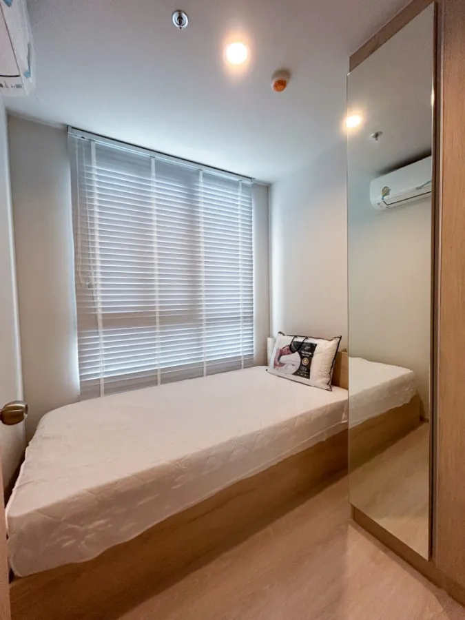 ให้เช่า นิว โนเบิล งามวงศ์วาน ชั้น 16 ทิศเหนือ 2 ห้องนอน ตกแต่งโทนสีละมุนตา ราคาละมุนใจ จองเลยจ้า