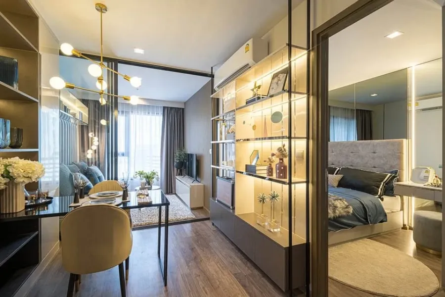 ขายดาวน์ Aspire Huai Khwang ห้องอยู่ชั้น 25 สูงมากๆ รับลมดีสุดๆ รีบจับจองเลยจ้า