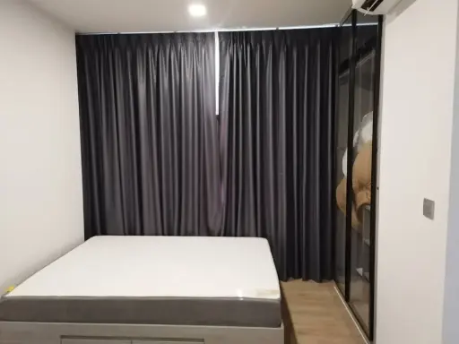For rent: Modiz Rhyme Ramkhamhaeng, high floor unit, fully furnished. Book now!