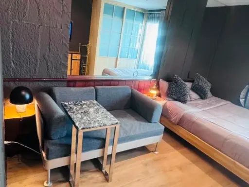For rent, Elio Sukhumvit 64 Studio, size 22 sq m, beautiful room, fully furnished, with washing machine, good value images