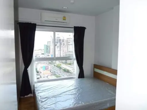 For rent, The Parkland Ngamwongwan, Khae Rai, 21st floor, clear, airy view. You can reserve first. You can stay first.
