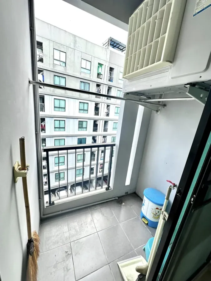 For sale: UNIO Ramkhamhaeng - Serithai, 6th floor, partitioned room, fully furnished. Interested in owning one? Reserve now!