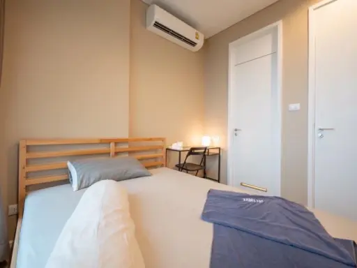 For rent: The Saint Residences. Unobstructed view, fully furnished, very livable. Book now! Don't miss out!