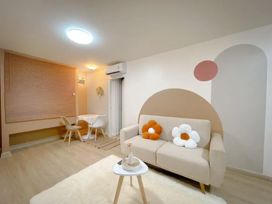 rent Condo The Parkland Bangna, nice room, nice built-in, great price, you'll regret it if you miss it!!