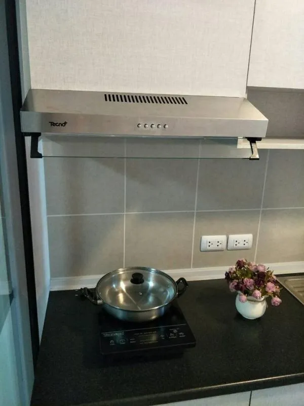 For rent, Supalai Loft, Talat Phlu Station, large room, size 47 sqm., nice decoration, beautiful view, not blocked view, book now