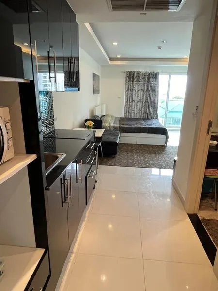 ให้เช่า Cozy Beach View Condominium ห้อง Studio เฟอร์นิเจอร์ Buit-In ครบเซ็ท รีบจองก่อนพลาด
