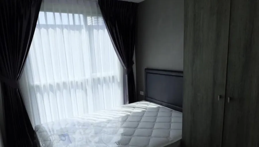 For rent urgently!! Condo Lumpini Place Bangna Km.3 corner room, furniture with electrical appliances, do not miss!!
