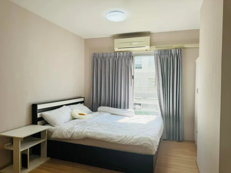 For rent: Plum Condo Ladprao 101, a nice room, fully furnished, just bring your bags and move in.