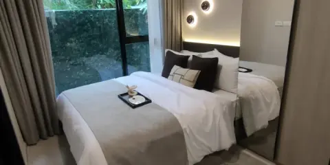 ขายดาวน์ THE ORIGIN Sukhumvit 105 ชั้น 3 วิวสระน้ำ ทำเลดี น่าอยู่ จองเลย ห้ามพลาด