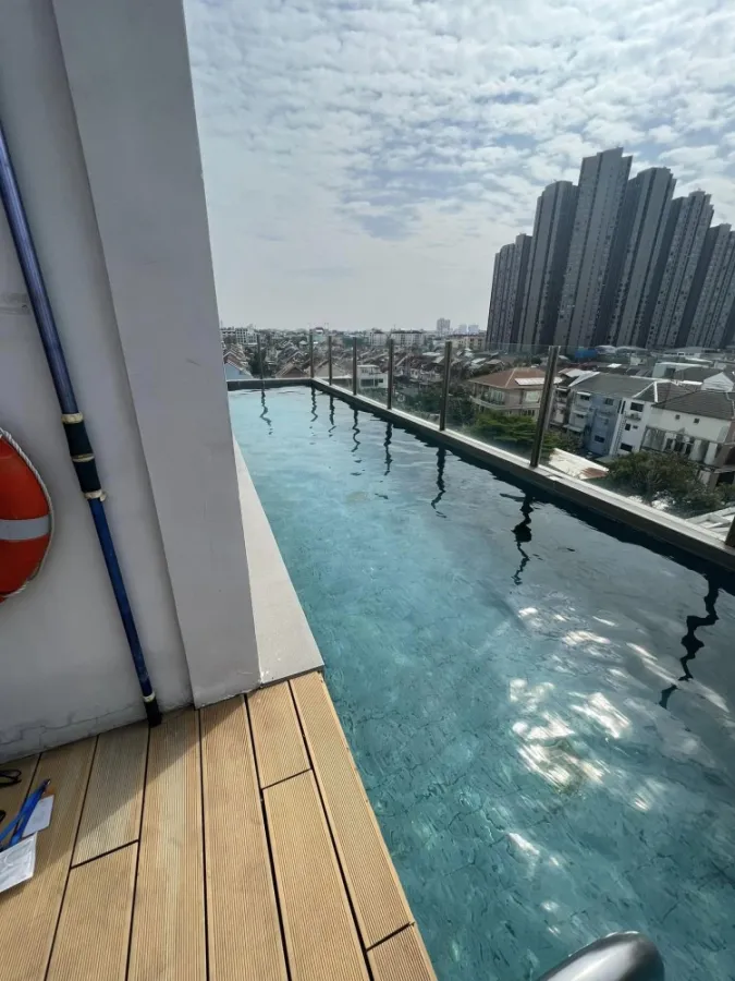 ขาย คอนโด Pause condo สุขุมวิท 103 2 ห้องนอน 1 ห้องน้ำ พร้อมอยู่ เฟอร์ครบ จองเลย