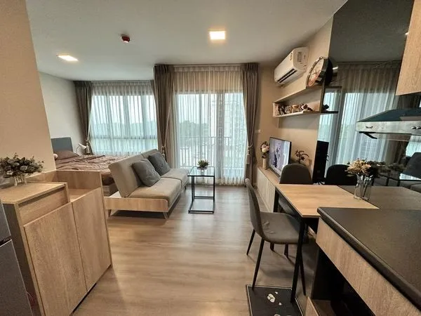 For sale: D Condo Hideaway Rangsit Phase 4, nice room, quiet, peaceful, not chaotic, clean, affordable price, book now.
