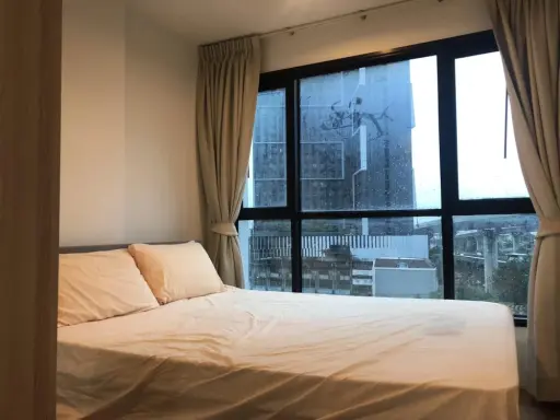 ให้เช่า The base Rama 9 ห้องพร้อมอยู่ เฟอร์พร้อม จองเลย images