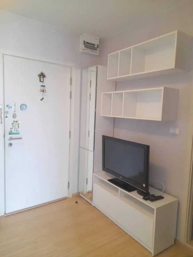 Condo for rent, Fuse Sense Bang Khae, nice room, soft white tone, fully furnished, 16th floor, good price, hurry to book