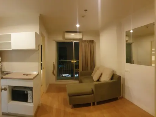 For sale: Lumpini Ville Chaengwattana-Pak Kret, Building B, 8th floor, spacious room, comfortable to live in. Interested in owning it, hurry and reser