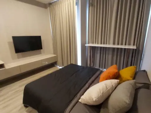 ให้เช่า Miti Chiva Kaset Station 1 bedroom ห้องใหญ่ เครื่องใช้ไฟฟ้าครบ สนใจรีบจองพลาดแล้วพลาดเลย images