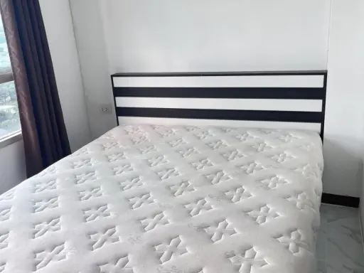 Urgent sale!! Lumpini Condo Nawamin Sri Burapha, 15th floor, Building B2, beautiful room, fully furnished, ready to move in. Don't miss out!! images