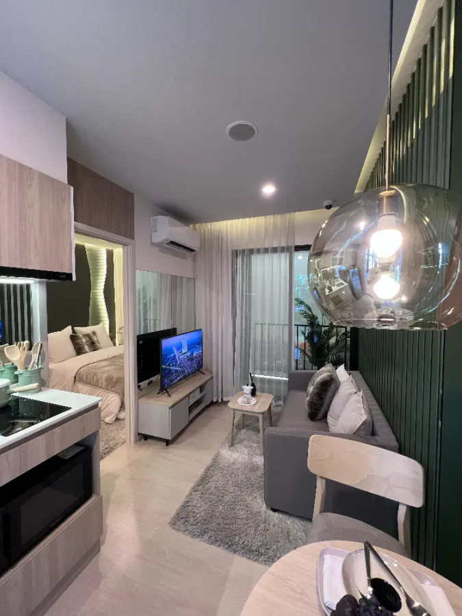 ขายดาวน์ Nue Mega Bangna ห้อง 1BED ชั้น 10 วิวเมกะบางนา วิวเปิดไม่บล็อค อากาศถ่ายเทดี จองเลย