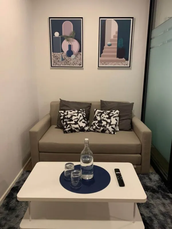 ให้เช่า KAVE TOWN SPACE ห้องใหญ่ พื้นที่ใช้สอยเยอะ ระเบียงทิศเหนือ เห็นวิวสวน จองแล้วจะไม่เสียใจ