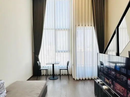 ให้เช่า Park Origin Chula Samyan ห้อง DUPLEX ตกแต่งเรียบง่าย ชั้น 29 วิวเมืองสวยแจ่ม รีบจองเลยจ้า