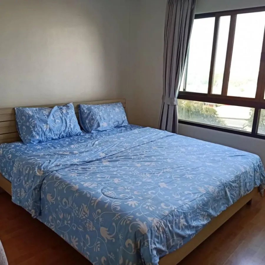 Condo for rent, Lumpini Ville Sukhumvit 77, corner room, river view, 9th floor, good location, don't miss !!