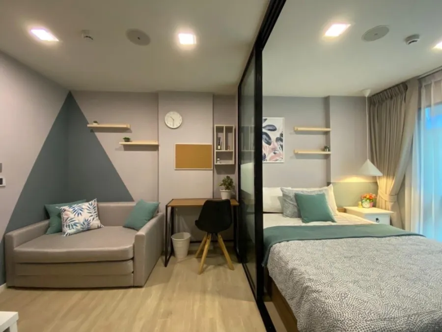 เช่า Kave Codo รีโนเวทใหม่ ห้องสวย วิวสวน ไม่ร้อน เข้าอยู่ได้เลยค่ะ!