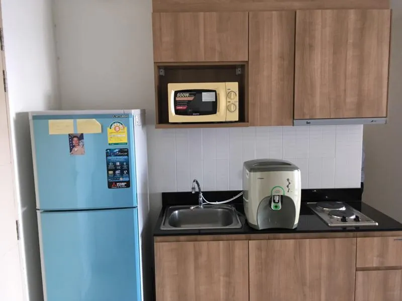 Sell / rent ideo ladprao 5, beautiful room, high floor, ready to carry the bag, you can move in immediately
