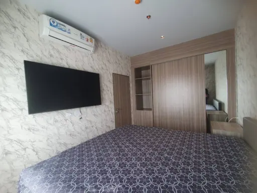 For rent!! Altitude Unicorn Sathorn - Tha Phra condo, 9th floor, nice room, good size, don't miss, book now!!