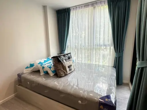 Condo for rent Atmoz Tropical Bangna, ready to move in, complete facilities, book now