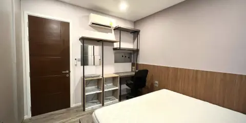 ขาย Brown Condo Ratchada 32 ห้องมุม เป็นส่วนตัว ไม่มีคนเดินผ่าน Built-in ทั้งห้อง พร้อมอยู่ ไม่ต้องเสียเงินตกแต่งเพิ่ม