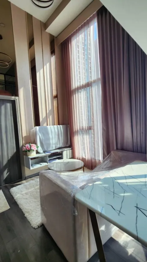 Condo for sale / rent Knightsbridge Space Rama9 ห้องมุม แต่งน่าอยู่ บิ้วอินท์จัดเต็ม คุณต้องไม่พลาด