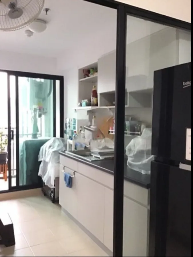 For rent!! Supalai Loft Condo, Talat Phlu Station, 20th floor, fully furnished, ready to move in. Hurry up to reserve!!