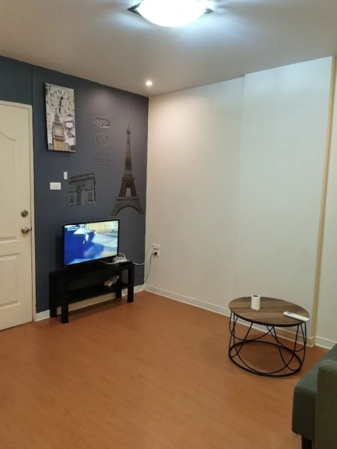 For rent, Lumpini Condo Town Rattanathibet, nice room, very good atmosphere, quiet, private, garden view, hurry to reserve
