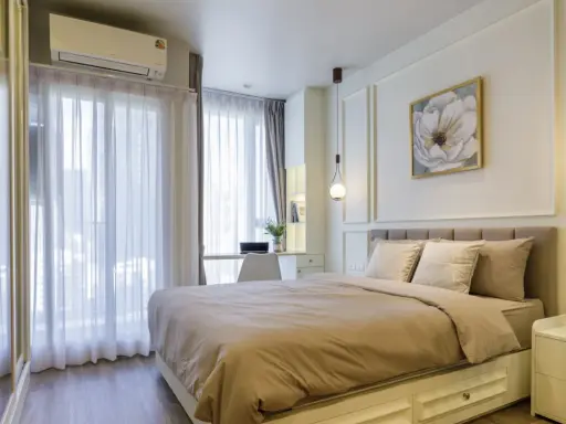 For rent: Culture Thonglor, a room decorated in a modern luxury style, with premium furniture and complete electrical appliances. Reserve now!