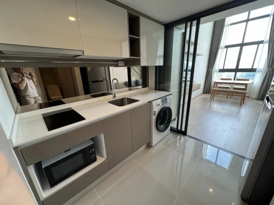 คอนโดให้เช่า Ideo Rama 9 - Asoke ห้อง Hybrid Studio Duplex แต่งพร้อมอยู่ บอกเลยว่าห้ามพลาดเด็ดขาด